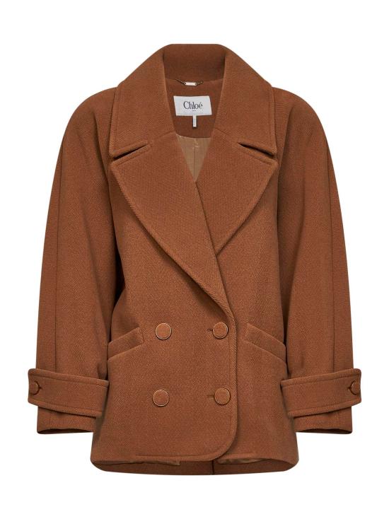 26FW 끌로에 코트 CH26AMA06077212 BROWN