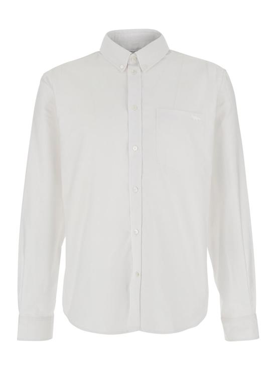 26SS 메종키츠네 셔츠 QM00412WC5062 WHITE