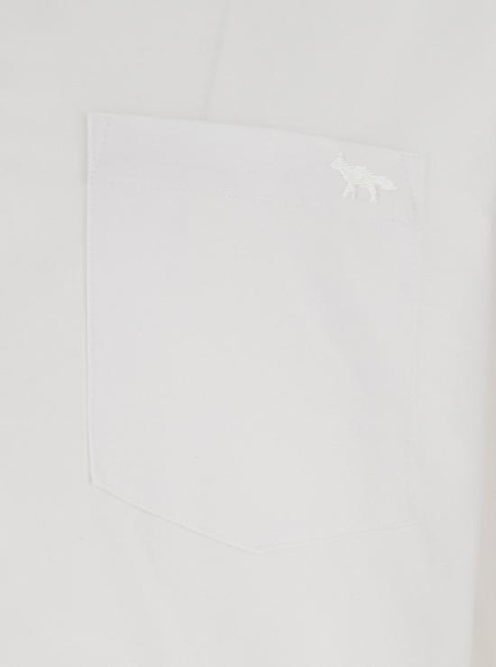 26SS 메종키츠네 셔츠 QM00412WC5062 WHITE - MAISON KITSUNE