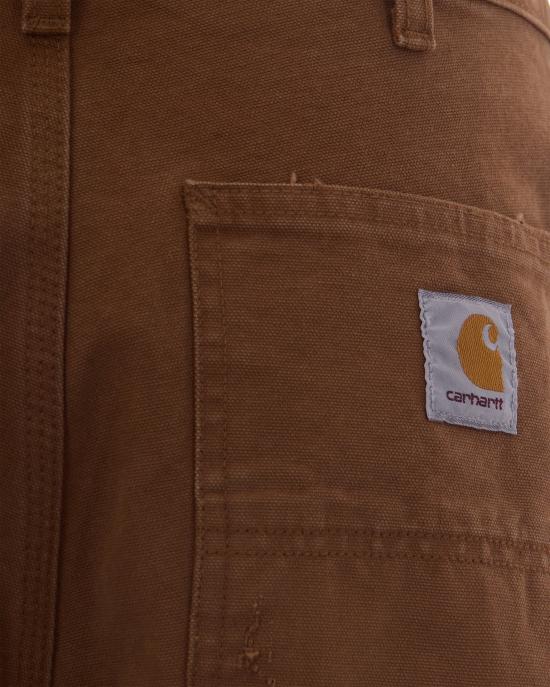 26SS 칼하트 WIP 싱글 니 팬츠 I036276 BROWN - CARHARTT WIP