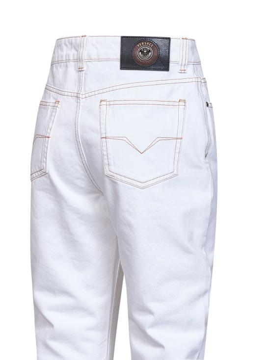 26FW 베르사체 데님 팬츠 10256681A186521D660 WHITE - VERSACE