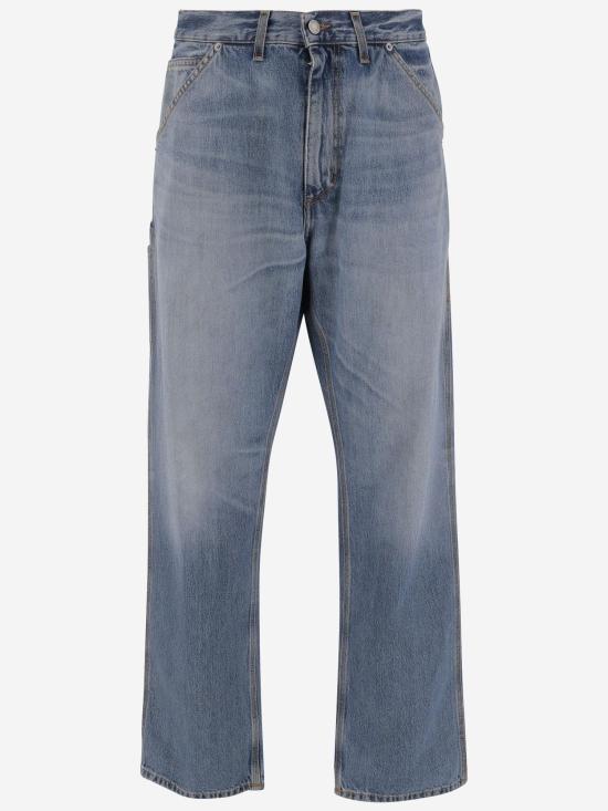 25FW 하이쿠레 데님 팬츠 HEM03258DF180 NAVY - HAIKURE