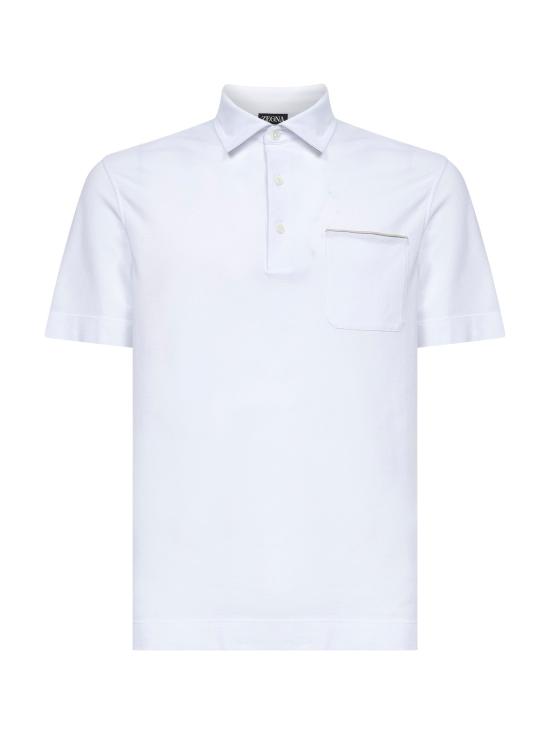26SS 에르메네질도제냐 탑 UH392A3H752N00 WHITE