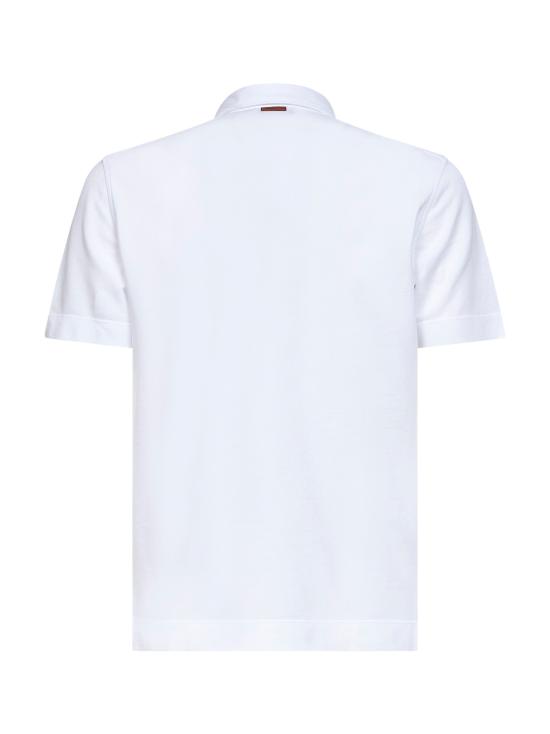 26SS 에르메네질도제냐 탑 UH392A3H752N00 WHITE - ERMENEGILDO ZEGNA