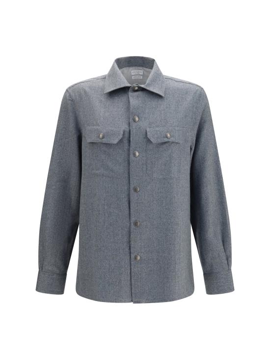26FW 브루넬로 쿠치넬리 셔츠 MY6660721 GRAY