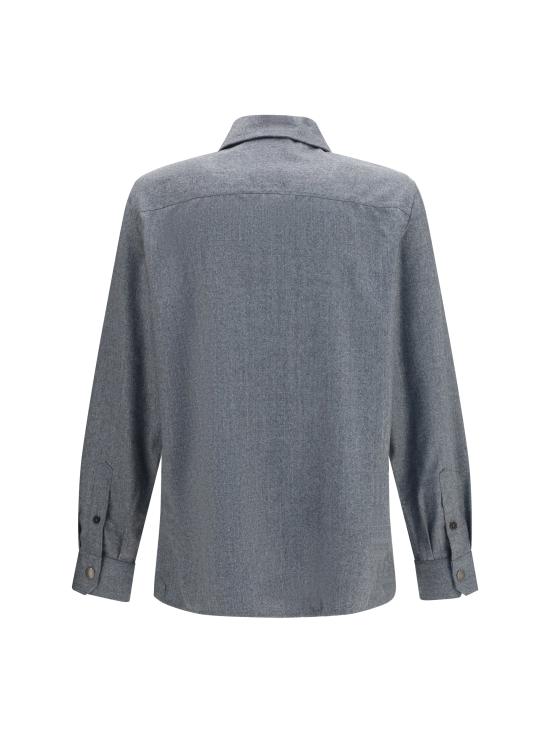 26FW 브루넬로 쿠치넬리 셔츠 MY6660721 GRAY - BRUNELLO CUCINELLI