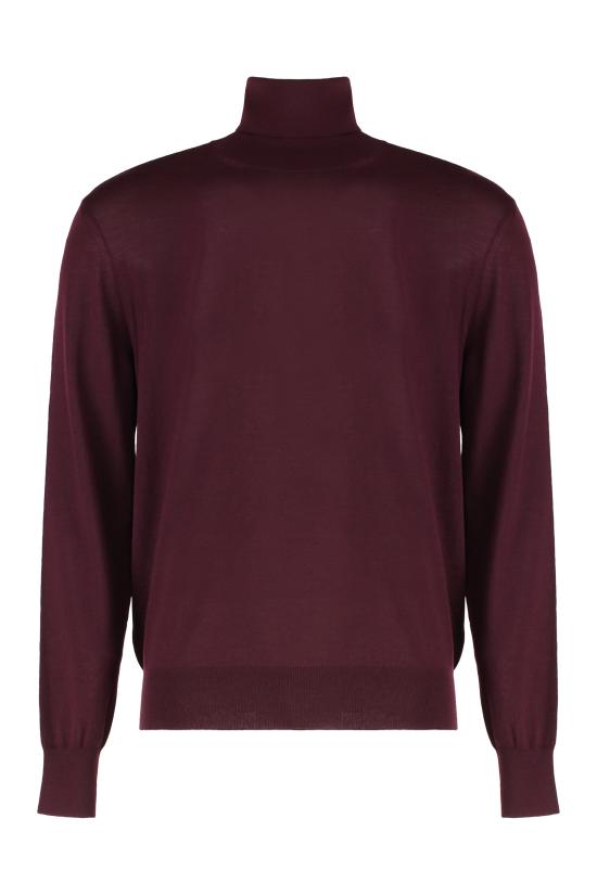 25FW 생로랑 스웨터 821739 BURGUNDY