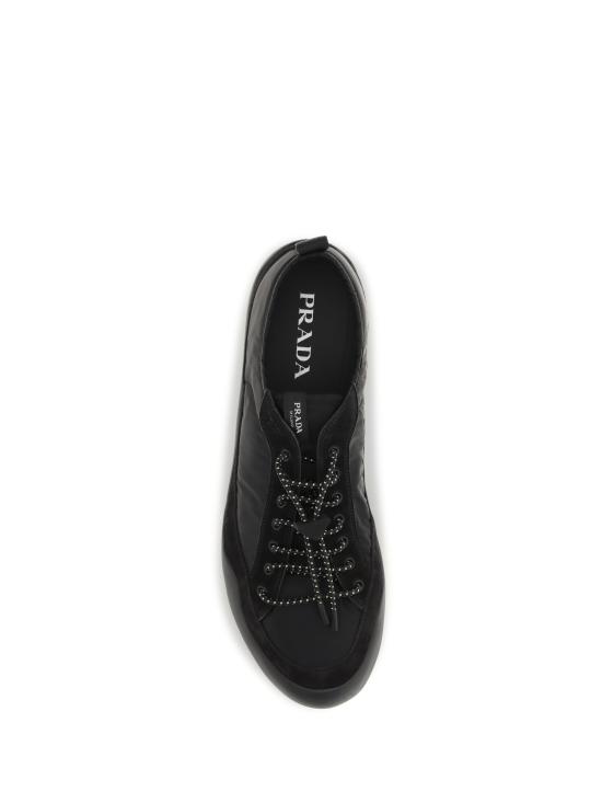 26SS 프라다 타이어 스니커즈 2EE469FG000D7C BLACK - PRADA