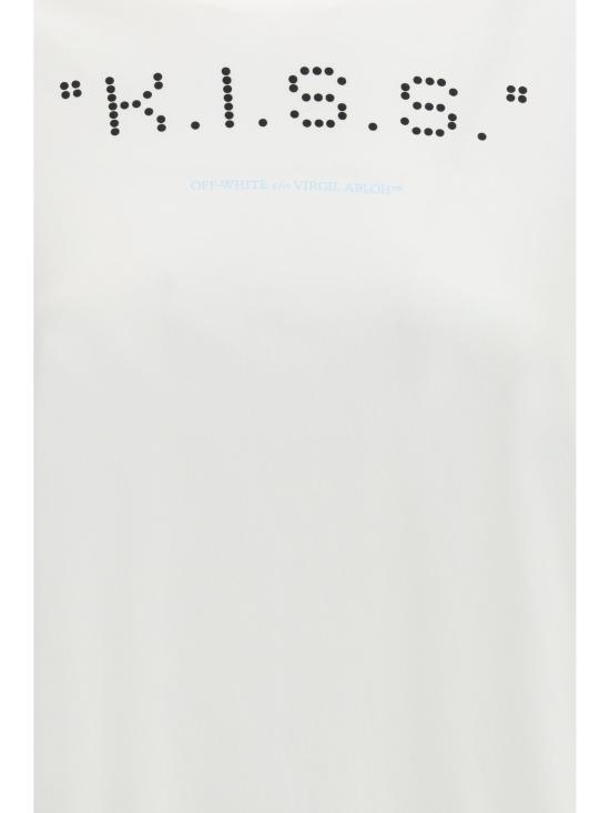 26SS 오프화이트 폴로 티셔츠 2AA089S26JER007 WHITE