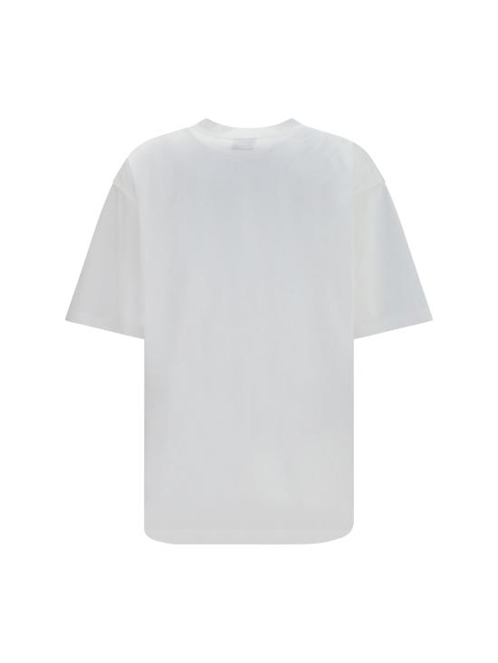 26FW 발렌시아가 더 윈도우 로고 프린팅 티셔츠 A00497TUV07 WHITE