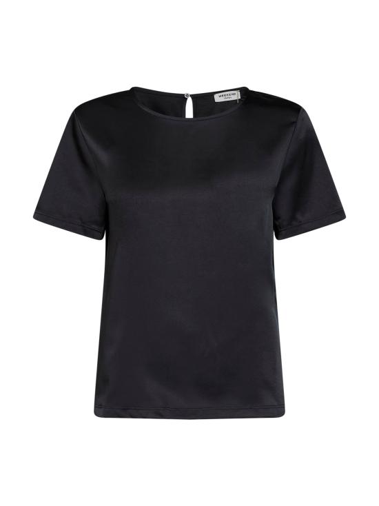 26FW 위켄드막스마라 폴로 티셔츠 2625946041600WKDGILBERT008 BLACK