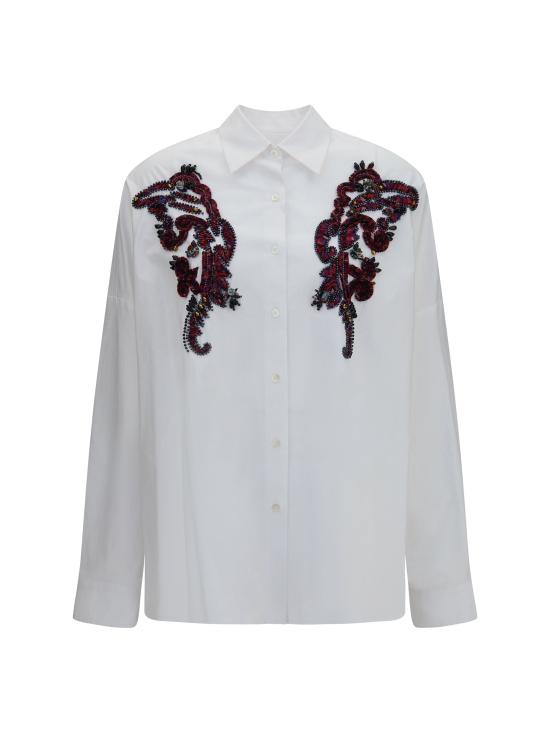 26FW 드리스 반 노튼 셔츠 2621307144433 WHITE - DRIES VAN NOTEN