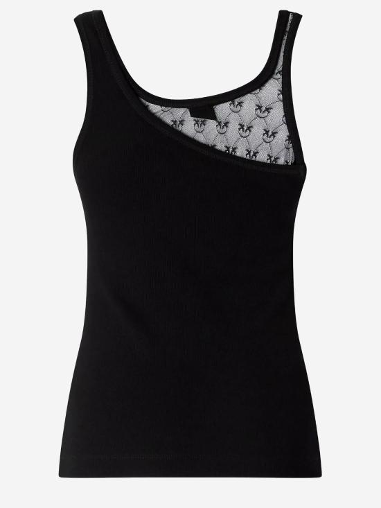 26SS 핑코 민소매 티셔츠 106461 BLACK - PINKO