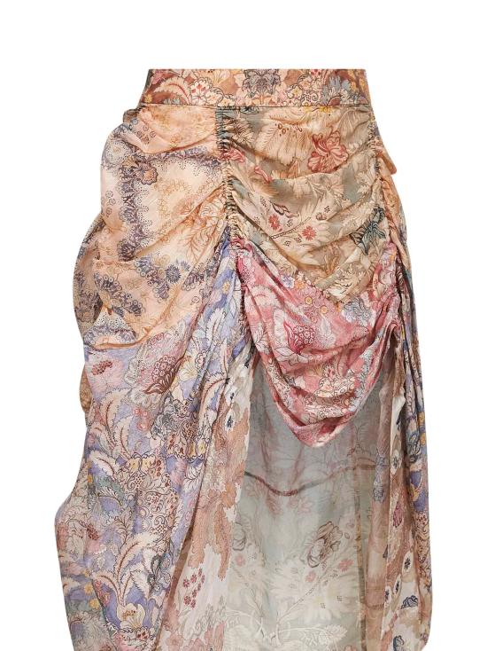 26SS 짐머만 스커트 7140SC261 SPLIFLO MULTICOLOR - ZIMMERMANN