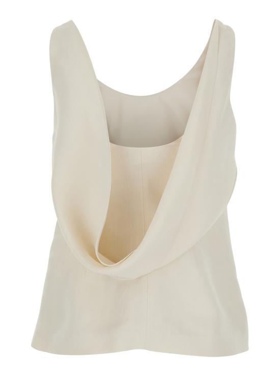 26SS 브루넬로 쿠치넬리 민소매 티셔츠 MH126TR31 WHITE - BRUNELLO CUCINELLI