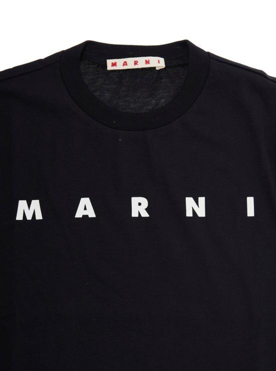 25FW 마르니 폴로 티셔츠 M01601M00RFMT290F BLACK - MARNI