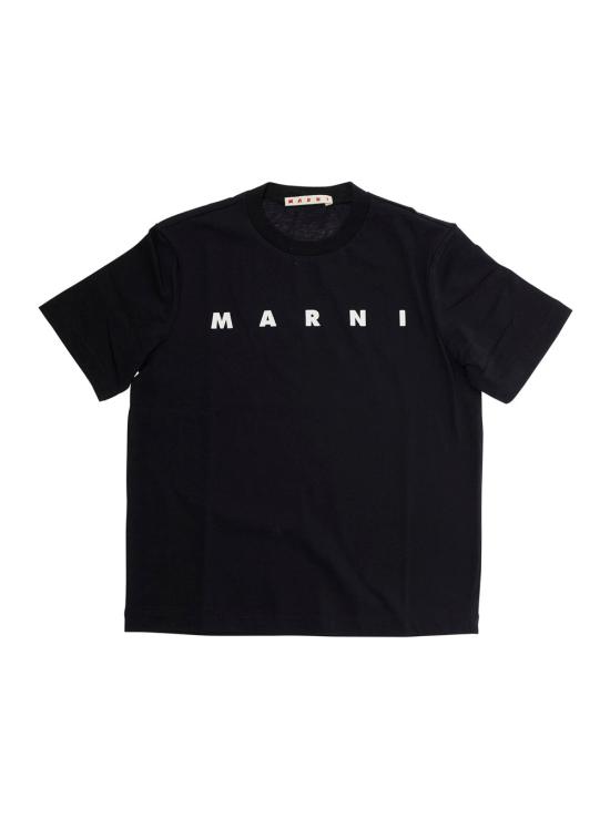25FW 마르니 폴로 티셔츠 M01601M00RFMT290F BLACK