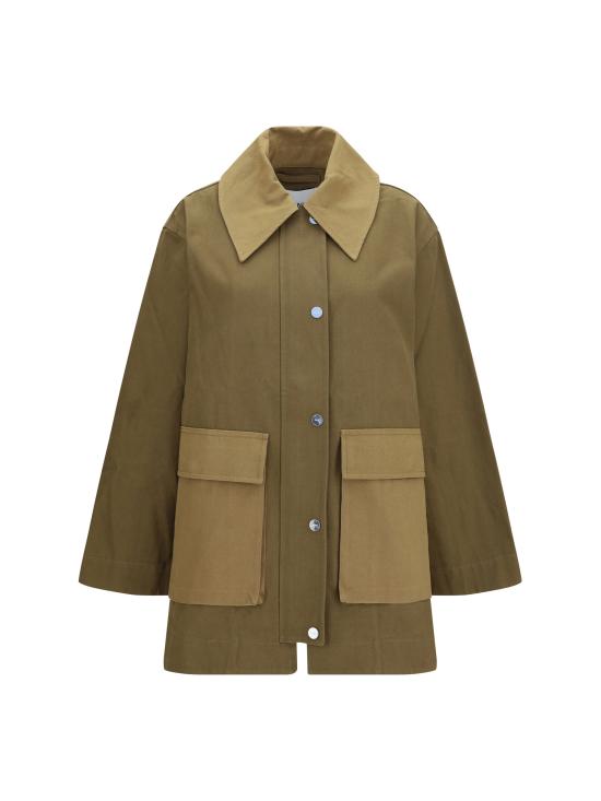 26FW 가니 자켓 A1130011 GREEN - GANNI