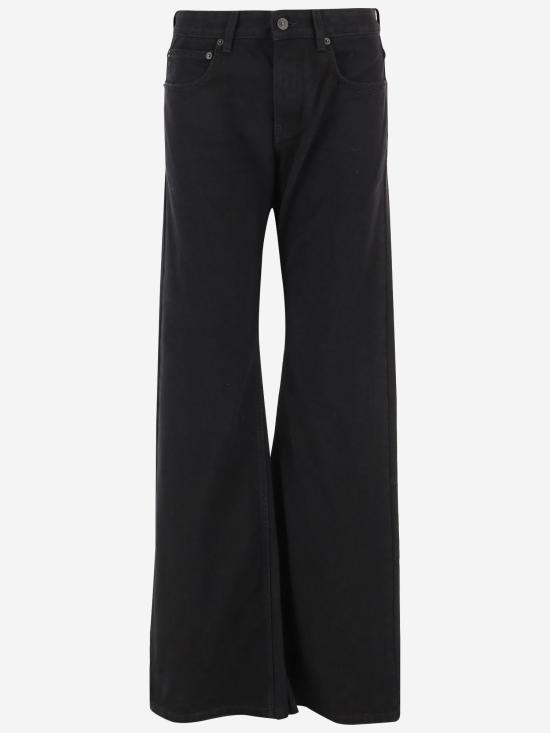 26SS 발렌시아가 와이드 핏 블랙 데님 팬츠 바지 872168 BLACK - BALENCIAGA