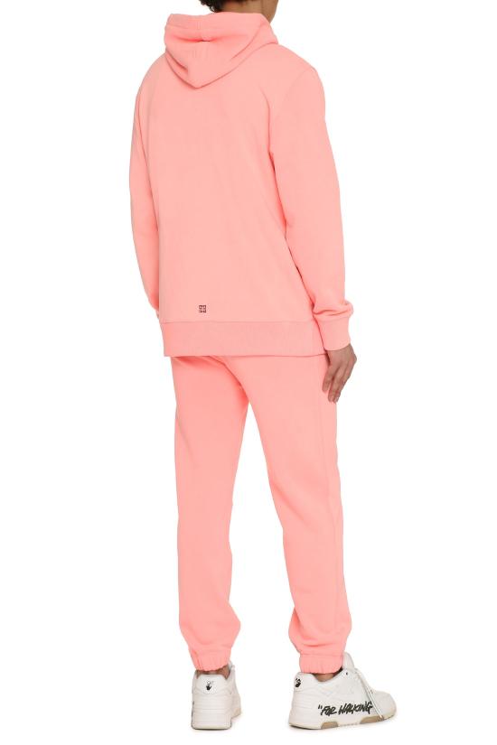  지방시 후드 티셔츠 BMJ0K63YCB CORAL - GIVENCHY