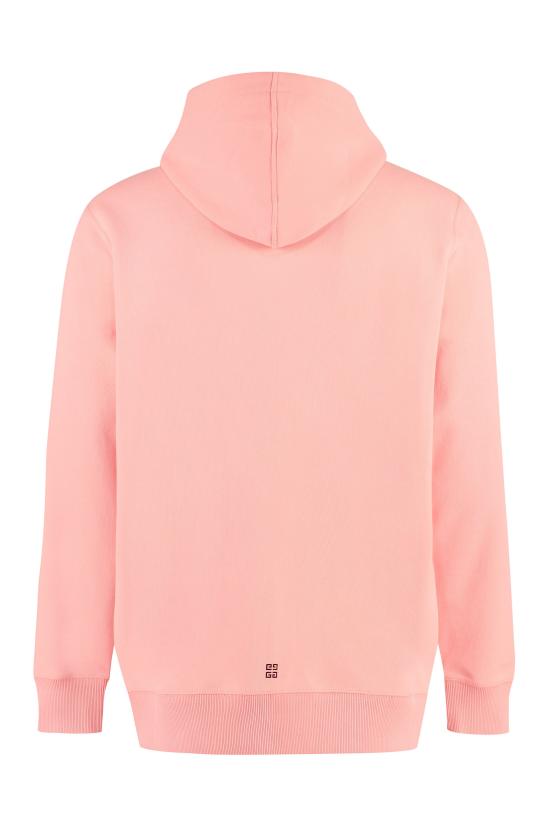  지방시 후드 티셔츠 BMJ0K63YCB CORAL - GIVENCHY