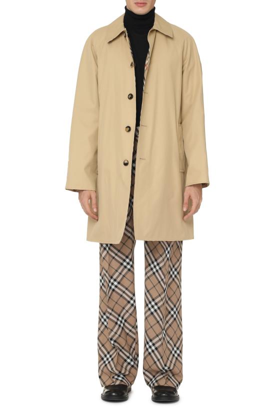  버버리 체크 리버서블 코트 8091071 BEIGE - BURBERRY
