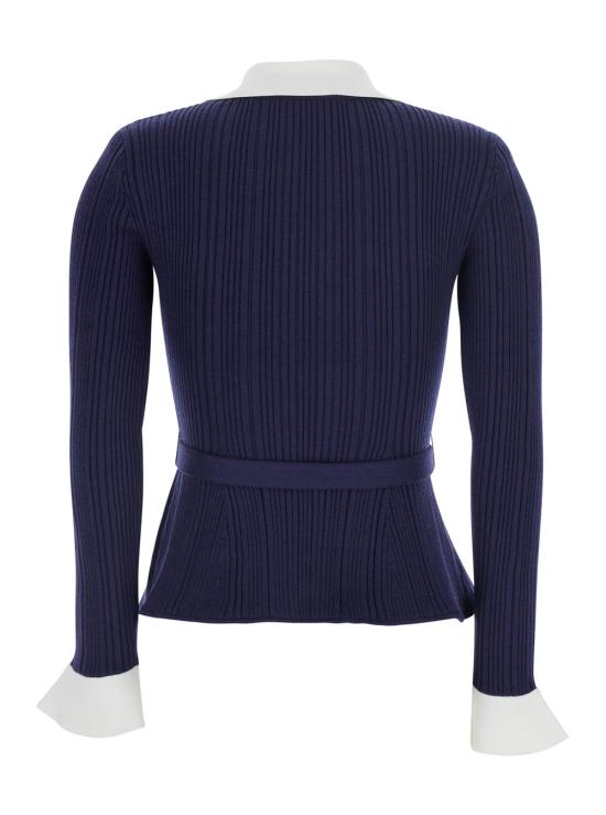 26FW 셀프 포트레이트 니트웨어 PF26131CN NAVY - SELF PORTRAIT