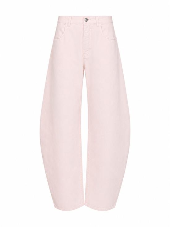 26FW 알라이아 데님 팬츠 AA9P1215D028D 416 PINK