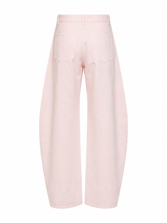 26FW 알라이아 데님 팬츠 AA9P1215D028D 416 PINK - ALAIA