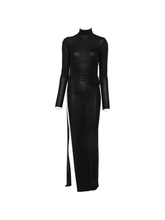 26FW 구찌 롱 원피스 A009HY ZAMI71000 BLACK