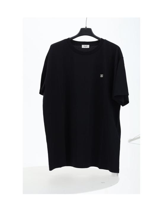 26FW 셀린느 트리옹프 루즈 티셔츠 2X04I671Q BLACK - CELINE