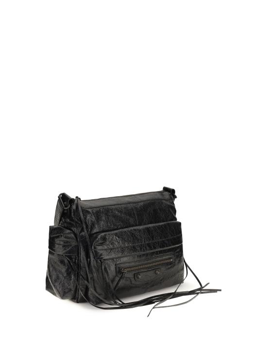 26FW 발렌시아가 르 시티 멀티포켓 미디움 크로스바디백 8767502ABEK BLACK - BALENCIAGA