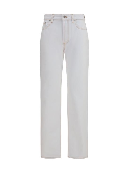 26FW 베르사체 데님 팬츠 10256681A18652 WHITE - VERSACE