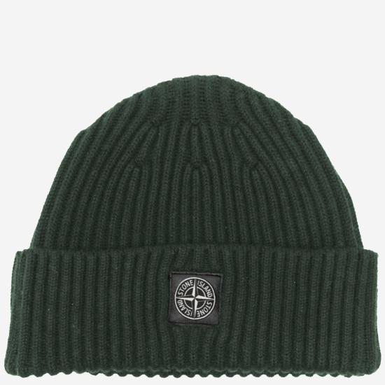 25FW 스톤 아일랜드 비니 N100007 GREEN - STONE ISLAND