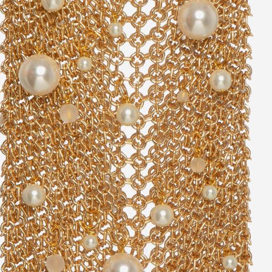 26SS 실비아 녜키 토트백 PEARLBAG GOLD