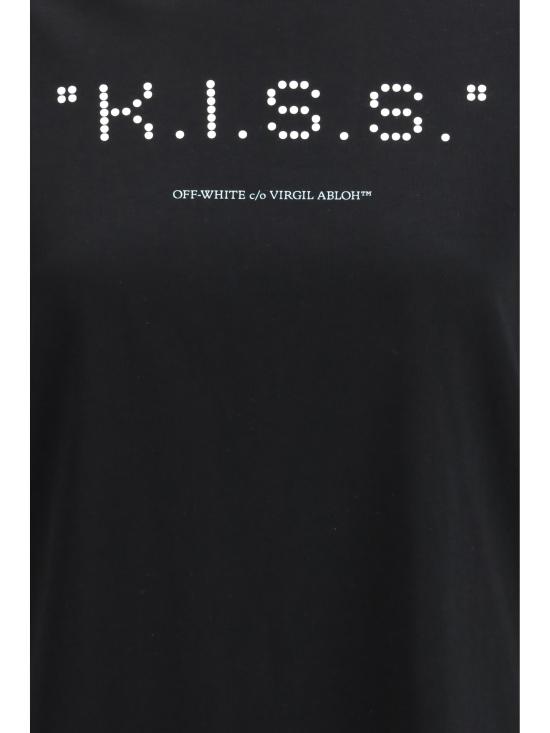 26SS 오프화이트 폴로 티셔츠 2AA089S26JER007 BLACK - OFF WHITE