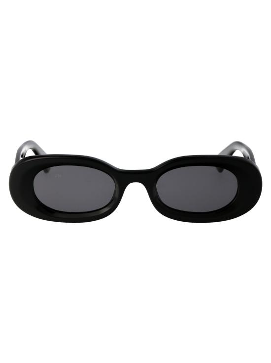 25FW 오프화이트 선글라스 OERI087F23PLA001 1007 BLACK