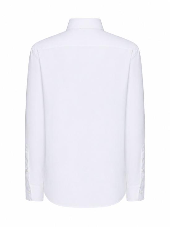 26FW 버버리 레귤러 핏 코튼 포플린 셔츠 8111217 A1464 WHITE - BURBERRY