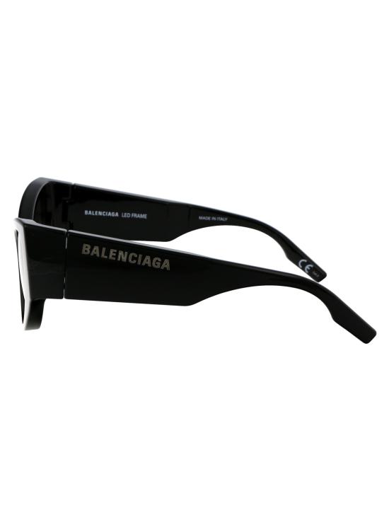  발렌시아가 오버사이즈 아세테이트 선글라스 BB0300S BLACK - BALENCIAGA