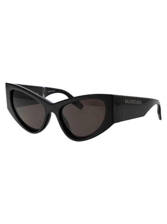  발렌시아가 오버사이즈 아세테이트 선글라스 BB0300S BLACK - BALENCIAGA