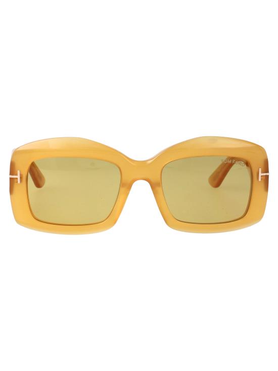 26SS 톰포드 VENETIA 베네치아 오버 프레임 선글라스 FT1218 YELLOW