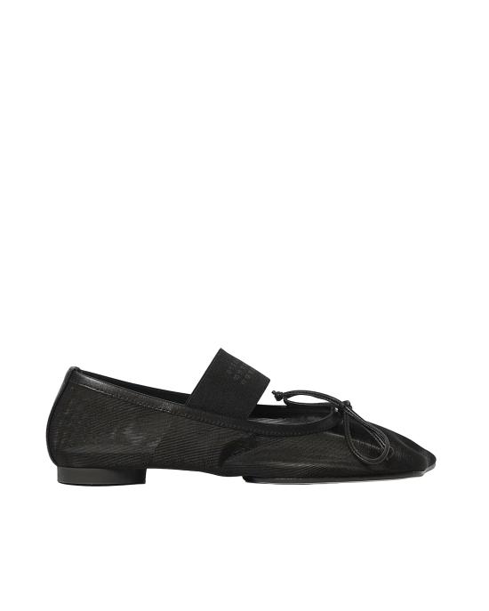26FW MM6 메종마르지엘라 플랫 슈즈 S59WZ0101 BLACK