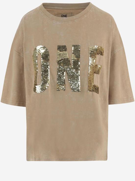 26SS ONE TEE 폴로 티셔츠 ALAN BEIGE