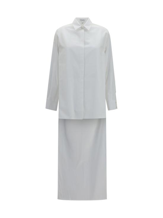 26FW 알라이아 셔츠 AA9C1013T611D WHITE - ALAIA