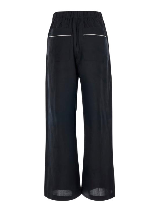 26FW 토템 팬츠 263WRB0450FB0693 BLACK - TOTEME