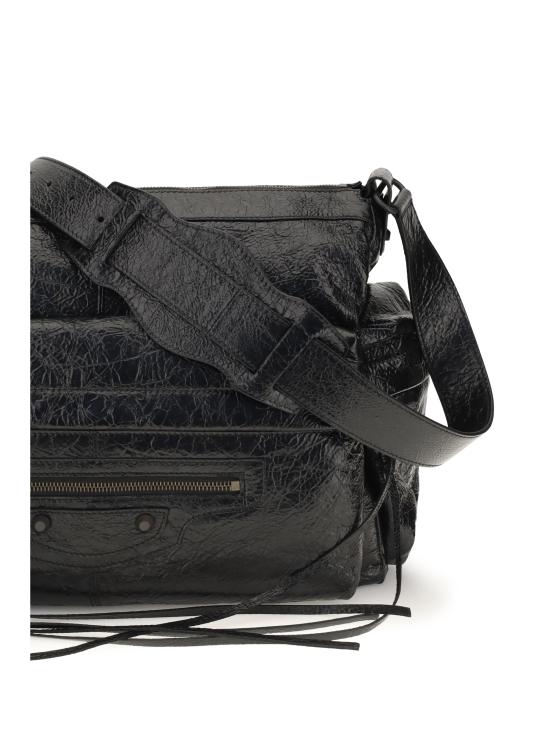 26FW 발렌시아가 르 시티 멀티포켓 미디움 크로스바디백 8767502ABEK BLACK - BALENCIAGA