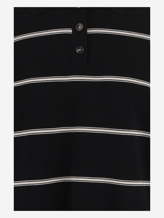 26FW 더 가먼트 폴로 티셔츠 21109 BLACK - THE GARMENT