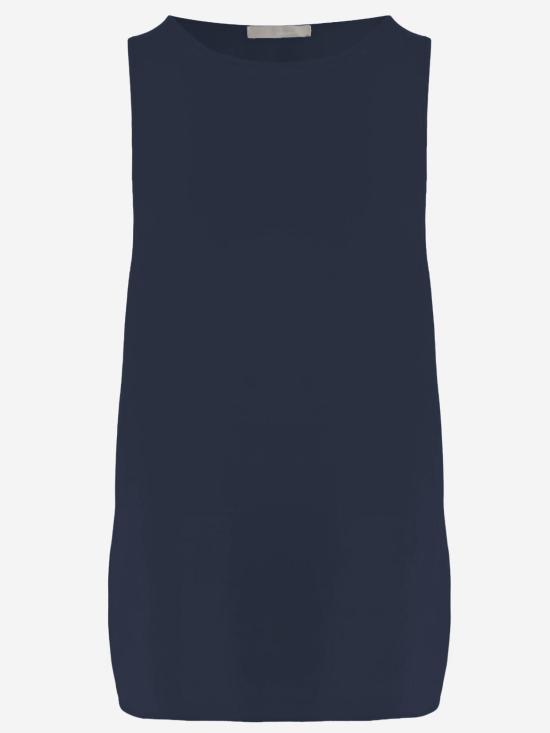 26SS 얼루드 민소매 티셔츠 26284002 NAVY - ALLUDE