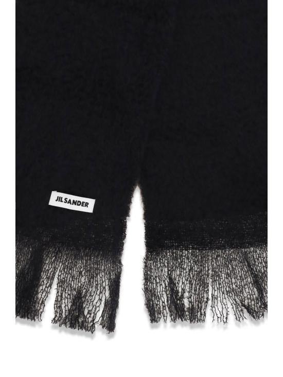 26FW 질샌더 머플러/스카프 J02TE0113J40041 BLACK - JIL SANDER