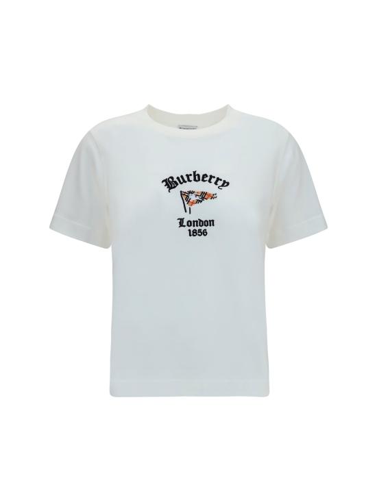 26FW 버버리 폴로 티셔츠 8128206 WHITE - BURBERRY